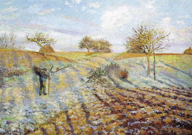 Camille Pissarro White Frost oil painting picture